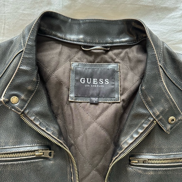 Guess Faux Leather Jacket - Picture 4 of 4
